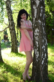 Elena from Nikopol, 40 years, with green eyes, black hair, Christian, cook. #4