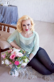 Irina from Nikolaev, 45 years, with green eyes, blonde hair, Christian, Teacher. #5