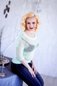 Irina from Nikolaev, 45 years, with green eyes, blonde hair, Christian, Teacher. #8