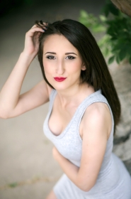 Kseniya from Nikolaev, 33 years, with hazel eyes, dark brown hair. #10