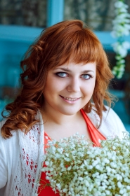 Olga from Odessa, 35 years, with blue eyes, red hair, Christian, Tourism manager. #3