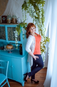 Olga from Odessa, 35 years, with blue eyes, red hair, Christian, Tourism manager. #4