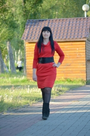 Marina from Zaporozhzhya, 37 years, with brown eyes, black hair, Christian, logistical manager. #7