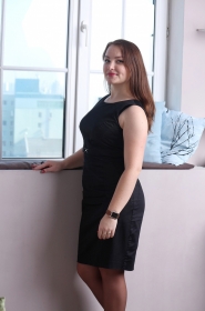 Anna from Kiev, 31 years, with green eyes, dark brown hair, Christian, student. #1