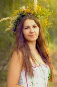 Irina from Kharkov, 28 years, with hazel eyes, dark brown hair, Christian. #9