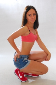 Darina from Zaporozhie, 29 years, with green eyes, dark brown hair, Christian, dancing naster. #2