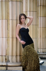 Darina from Zaporozhie, 29 years, with green eyes, dark brown hair, Christian, dancing naster. #9