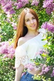 Darina from Zaporozhie, 29 years, with green eyes, dark brown hair, Christian, dancing naster. #14