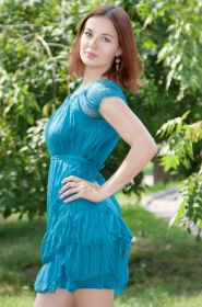 Anna from Kharkiv, 38 years, with green eyes, dark brown hair, Christian, teacher. #3