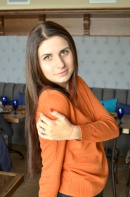 Alla from Cherkassy, 27 years, with green eyes, light brown hair, Christian. #1