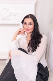 Olga from Nikolayev, 35 years, with hazel eyes, black hair, Christian, Merchandiser. #10