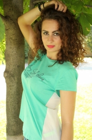 Alina from Cherkassy, 25 years, with brown eyes, dark brown hair, Christian, designer. #1