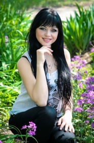 Irina from Kharkov, 33 years, with blue eyes, black hair, Christian, sales manager. #21