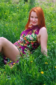 Marina from Mariupol, 36 years, with green eyes, red hair, Christian, teacher. #5