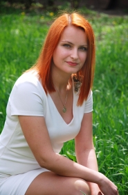 Marina from Mariupol, 36 years, with green eyes, red hair, Christian, teacher. #7