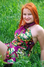 Marina from Mariupol, 36 years, with green eyes, red hair, Christian, teacher. #8