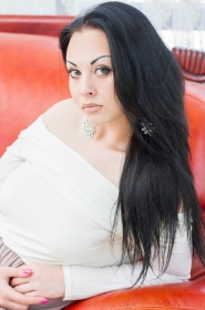 Kristina from Kharkiv, 27 years, with brown eyes, black hair, Christian, stylist. #3