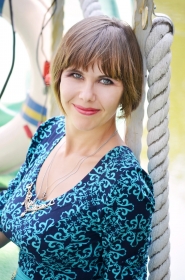 Elena from Zaporozhye, 36 years, with grey eyes, light brown hair, Christian, tourist agent. #6
