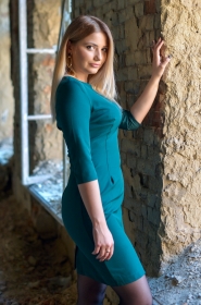 Alina from Poltava, 31 years, with green eyes, blonde hair, Christian, Office manager. #5