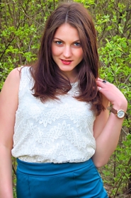 Julia from Nikolaev, 28 years, with blue eyes, dark brown hair, Christian, Student. #11