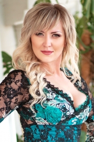 Anastasia from Kherson, 37 years, with green eyes, blonde hair, Christian, economist. #6