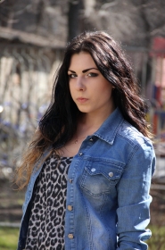 Nadya from Zaporozhye, 28 years, with green eyes, black hair, Christian, doctor. #3