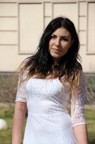 Nadya from Zaporozhye, 28 years, with green eyes, black hair, Christian, doctor. #5