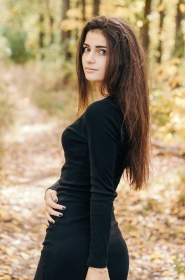 Marina from Kremenchuk, 25 years, with brown eyes, dark brown hair, Christian, designer. #5