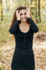 Marina from Kremenchuk, 25 years, with brown eyes, dark brown hair, Christian, designer. #6