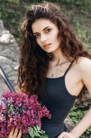 Marina from Kremenchuk, 25 years, with brown eyes, dark brown hair, Christian, designer. #7
