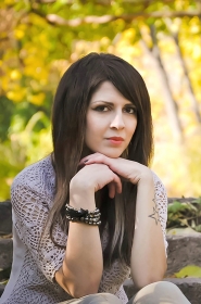 Alina from Dnepropetrovsk, 33 years, with blue eyes, dark brown hair, Christian, make-up artist. #7