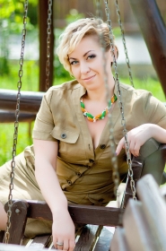 Janna from Krivoy Rog, 44 years, with blue eyes, blonde hair, Christian, accounter. #4