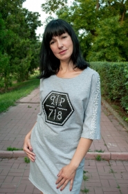 Svetlana from Kiyiv, 48 years, with brown eyes, black hair, Christian, private business. #5