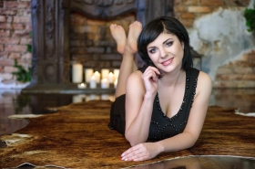 Olga from Gorlovka, 39 years, with blue eyes, black hair, Christian, sales manager. #18