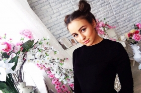 Yuliia from Moscow, 28 years, with brown eyes, dark brown hair, Christian, no. #4