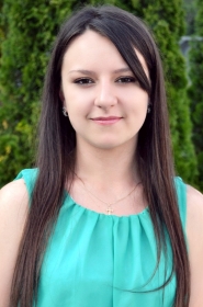 Irina from Cherkassy, 27 years, with brown eyes, dark brown hair, Christian, floristry. #3