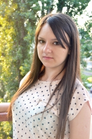 Irina from Cherkassy, 27 years, with brown eyes, dark brown hair, Christian, floristry. #5