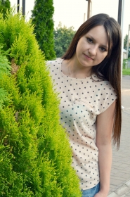 Irina from Cherkassy, 27 years, with brown eyes, dark brown hair, Christian, floristry. #6