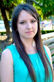 Irina from Cherkassy, 27 years, with brown eyes, dark brown hair, Christian, floristry. #7