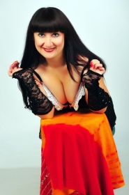 Elena from Lugansk, 45 years, with brown eyes, dark brown hair, Christian, accountant. #10