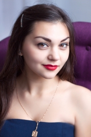 Ekaterina from Nikolaev, 26 years, with brown eyes, black hair, Christian, none. #1