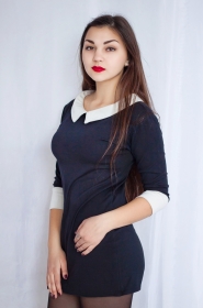 Ekaterina from Nikolaev, 26 years, with brown eyes, black hair, Christian, none. #15