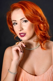 Kristina from Kharkov, 30 years, with brown eyes, red hair, Christian, singer. #13