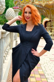 Kristina from Kharkov, 30 years, with brown eyes, red hair, Christian, singer. #27