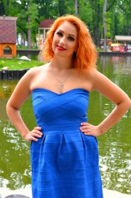 Kristina from Kharkov, 30 years, with brown eyes, red hair, Christian, singer. #28