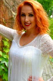 Kristina from Kharkov, 30 years, with brown eyes, red hair, Christian, singer. #29