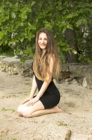 Ksenia from Mykolaiv, 29 years, with green eyes, light brown hair, Christian, freelancer. #8