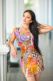 Lidiya from Nikolaev, 32 years, with brown eyes, black hair, Christian, hair dresser. #10