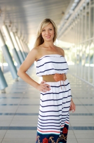 Anna from Mariupol, 51 years, with grey eyes, blonde hair, Christian, sales specialist. #15