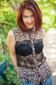 Tatyana from Melitopol, 51 years, with green eyes, red hair, Christian, Nurse. #5